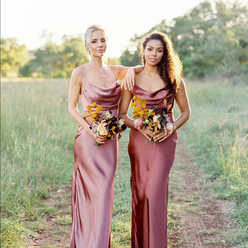 Revelry ‘Skye’ satin dress